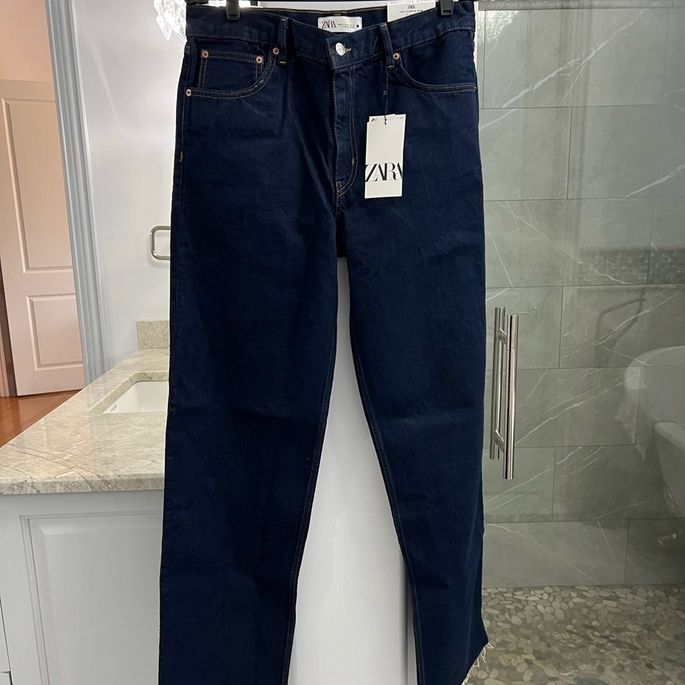 ZARA THE NEW DADDY FULL LENGTH JEANS - Picture 9 of 13